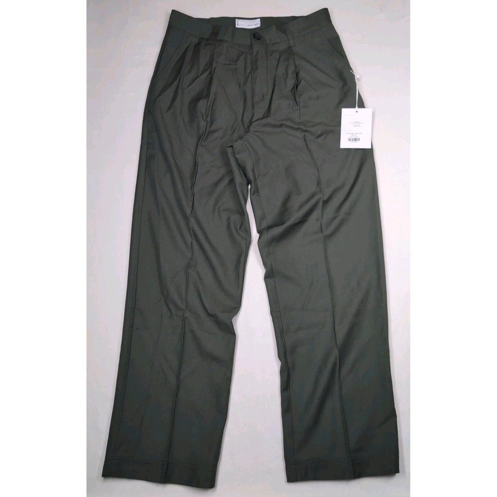 I Love Ugly Men's Medium Winston Pant Smokey Green Loose Tailored 32x29 New